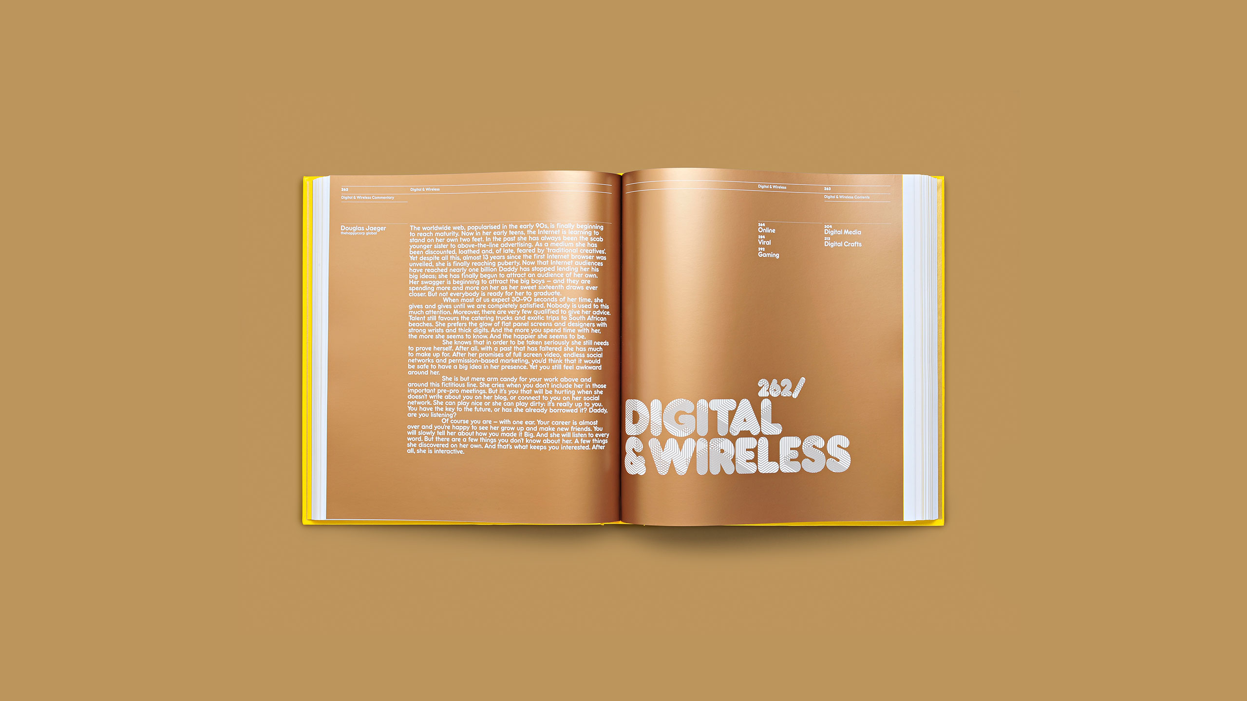 D and AD DandAD D&AD Design Awards Art Direction Publication Book Monograph Guide Campaign Branding Design Award Winning Global Awards Commercial Publishing Leeds Agency DESIGN PROJECT 3
