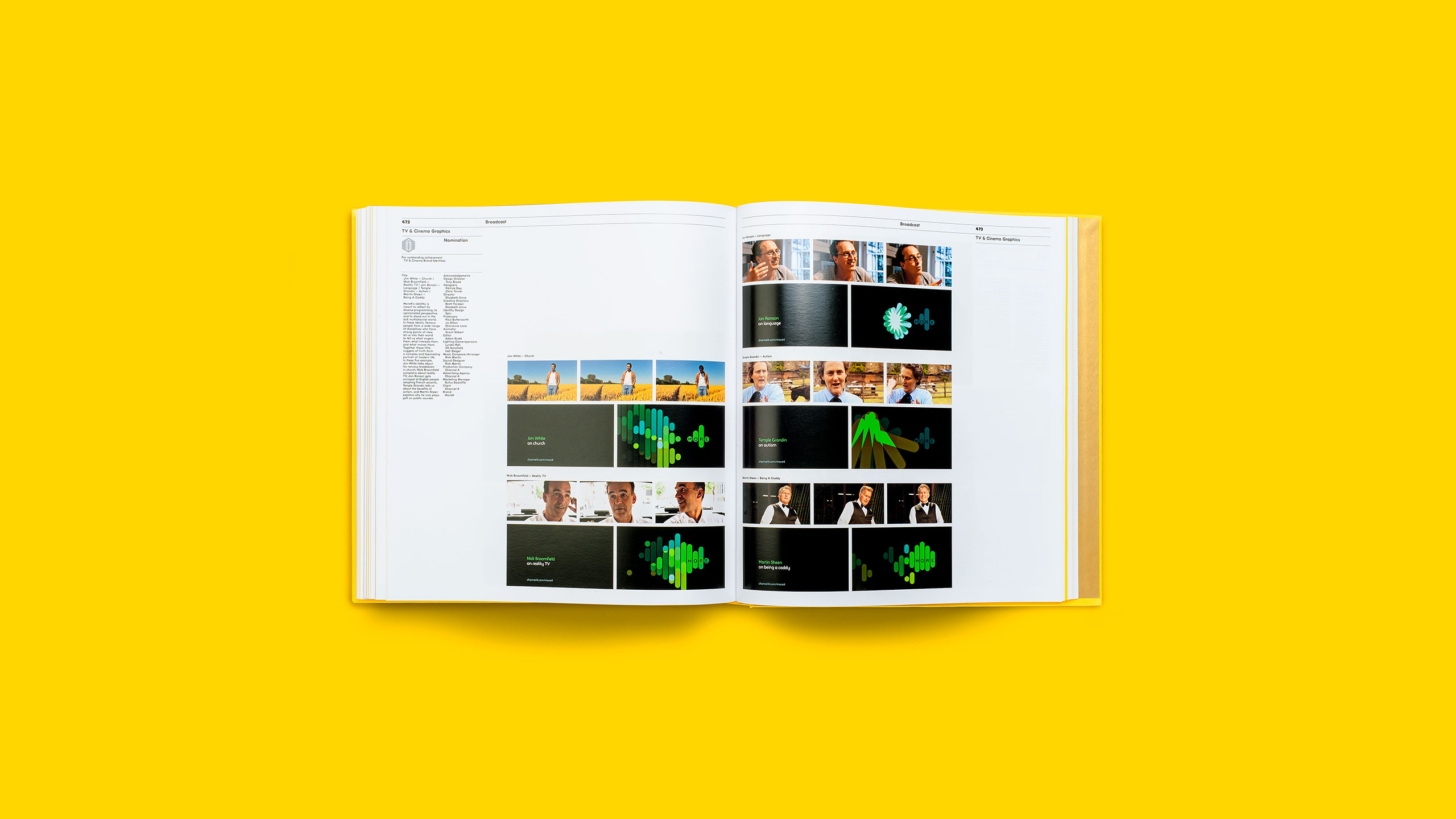 D and AD DandAD D&AD Design Awards Art Direction Publication Book Monograph Guide Campaign Branding Design Award Winning Global Awards Commercial Publishing Leeds Agency DESIGN PROJECT 7