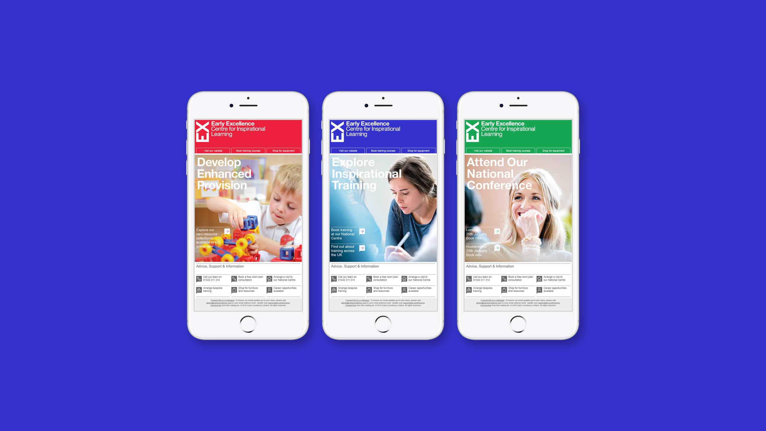 Email Marketing, Campaign, Content, Website Web Design, Programming, Development, Digital, CMS, Web shop, Online Store, Booking System, Custom Coding, Bespoke, Corporate, Education, Leeds Studio Agency, Early Excellence, DESIGN PROJECT