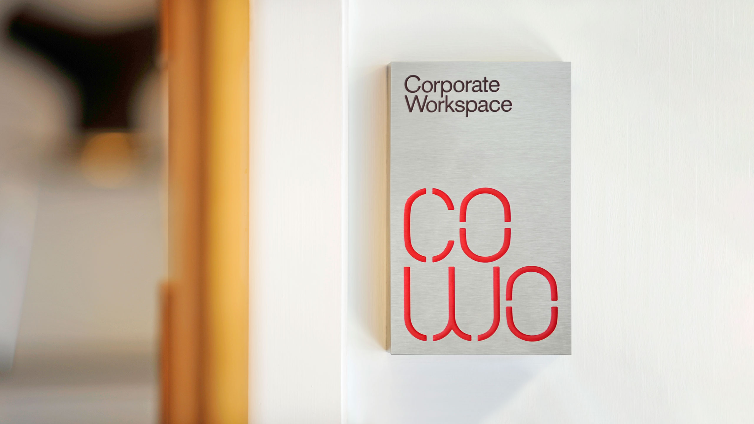 Corporate Signage System Branded Interior Reception Architecture Designers Design Led Showroom Identity Monogram Symbol Brand Guidelines Creative Marketing Branding Agency Consultant DESIGN PROJECT Leeds Yorkshire