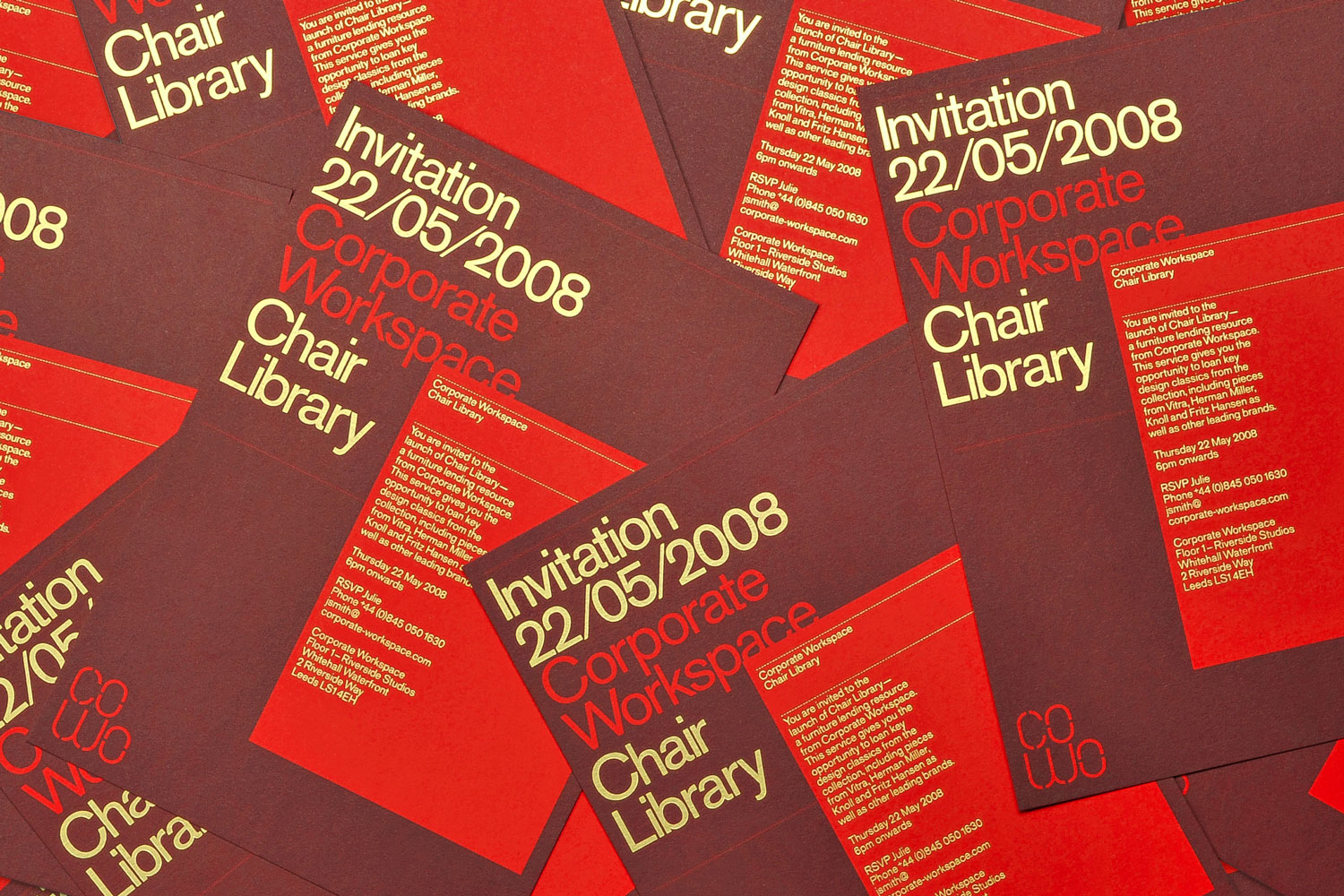 Special Custom Handmade Invitation Transparent Invite Creative Bespoke Corporate Branded Architecture Designers Design Led Showroom Identity Monogram Symbol Brand Guidelines Creative Marketing Branding Agency Consultant DESIGN PROJECT Leeds Yorkshire 2