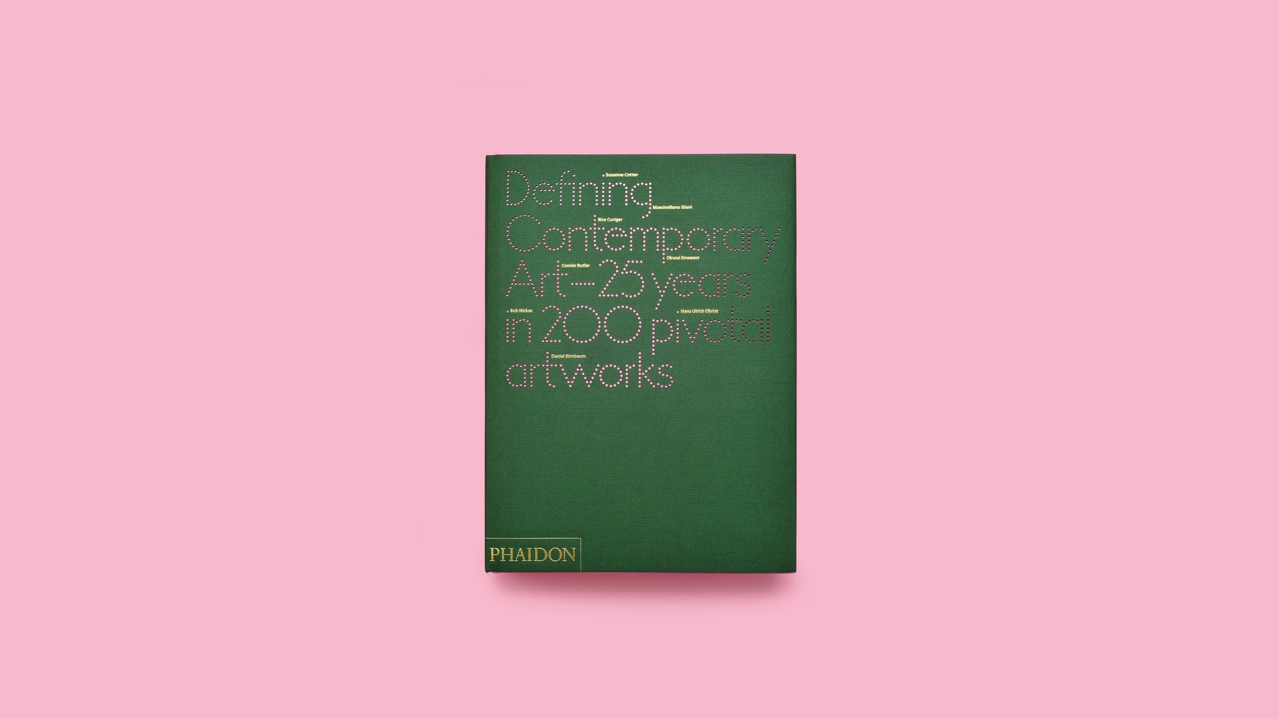 Design Project Phaidon Publishing Book Commercial Contemporary Art Catalogue Monograph Artist Contemporary Cover