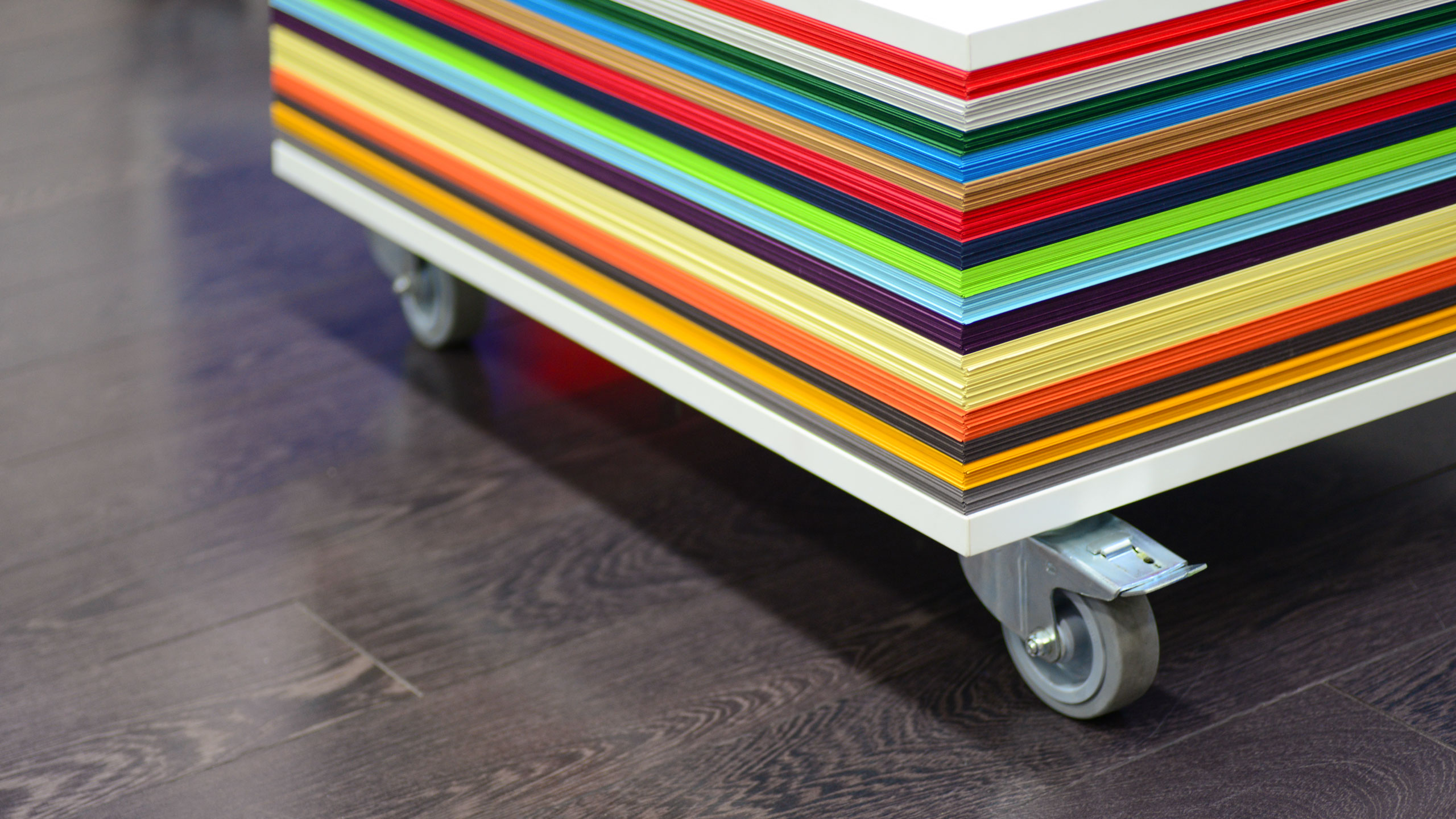 Identity Branding Branded Furniture Reception Corporate Interior Luxury Premium Showroom Gallery Shop Retail Paper Art Artist Supplies Materials Manufacturers International Inspiring DESIGN PROJECT Leeds Designers 1