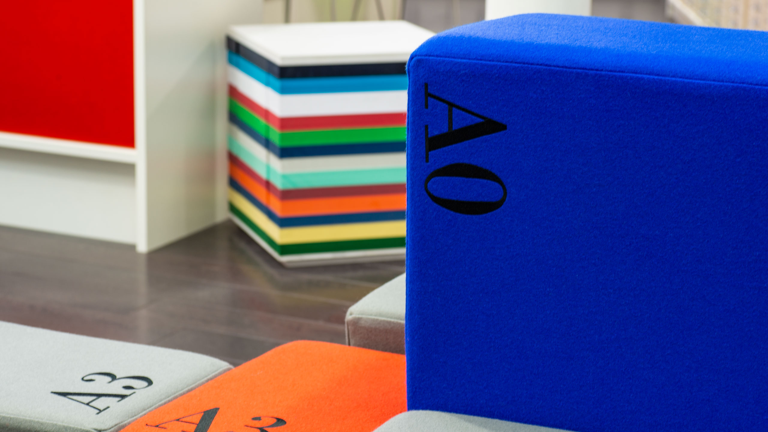 Identity Branding Branded Furniture Reception Corporate Interior Luxury Premium Showroom Gallery Shop Retail Paper Art Artist Supplies Materials Manufacturers International Inspiring DESIGN PROJECT Leeds Designers 2