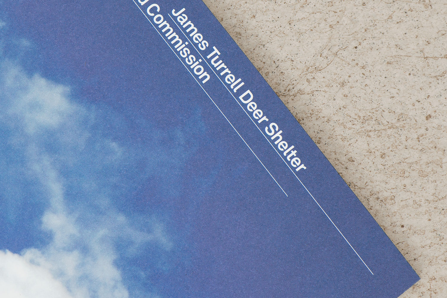 Art Publication Book Monograph Brochure Guide Branding Design James Turrell YSP Yorkshire Sculpture Park Artist Sculptor Art Sculpture Commercial Publishing Gallery Photography Jonty Wilde Leeds Agency DESIGN PROJECT 1