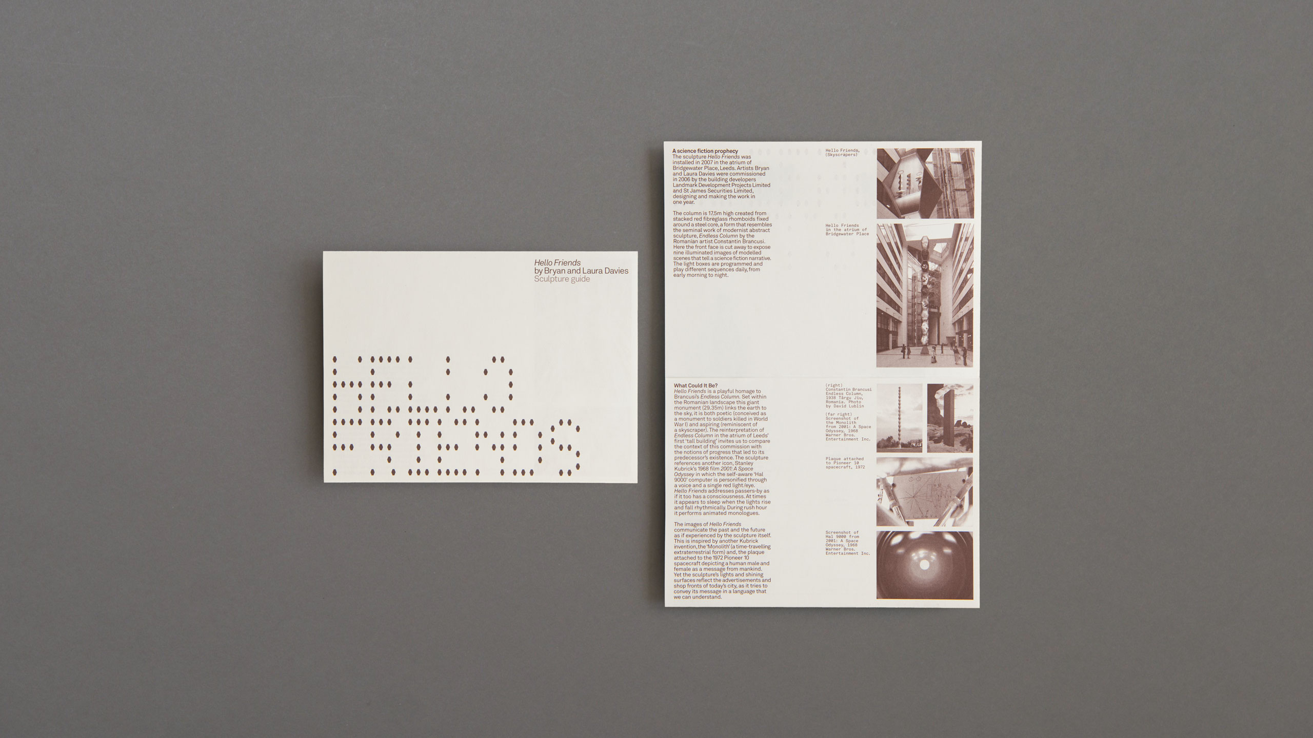 Luxury Art Monograph Arts And Culture Campaign Publication Book Guide Brochure Guide Publishing Gallery Brand Sculpture Custom Typography Leeds Yorkshire Branding Agency DESIGN PROJECT 6