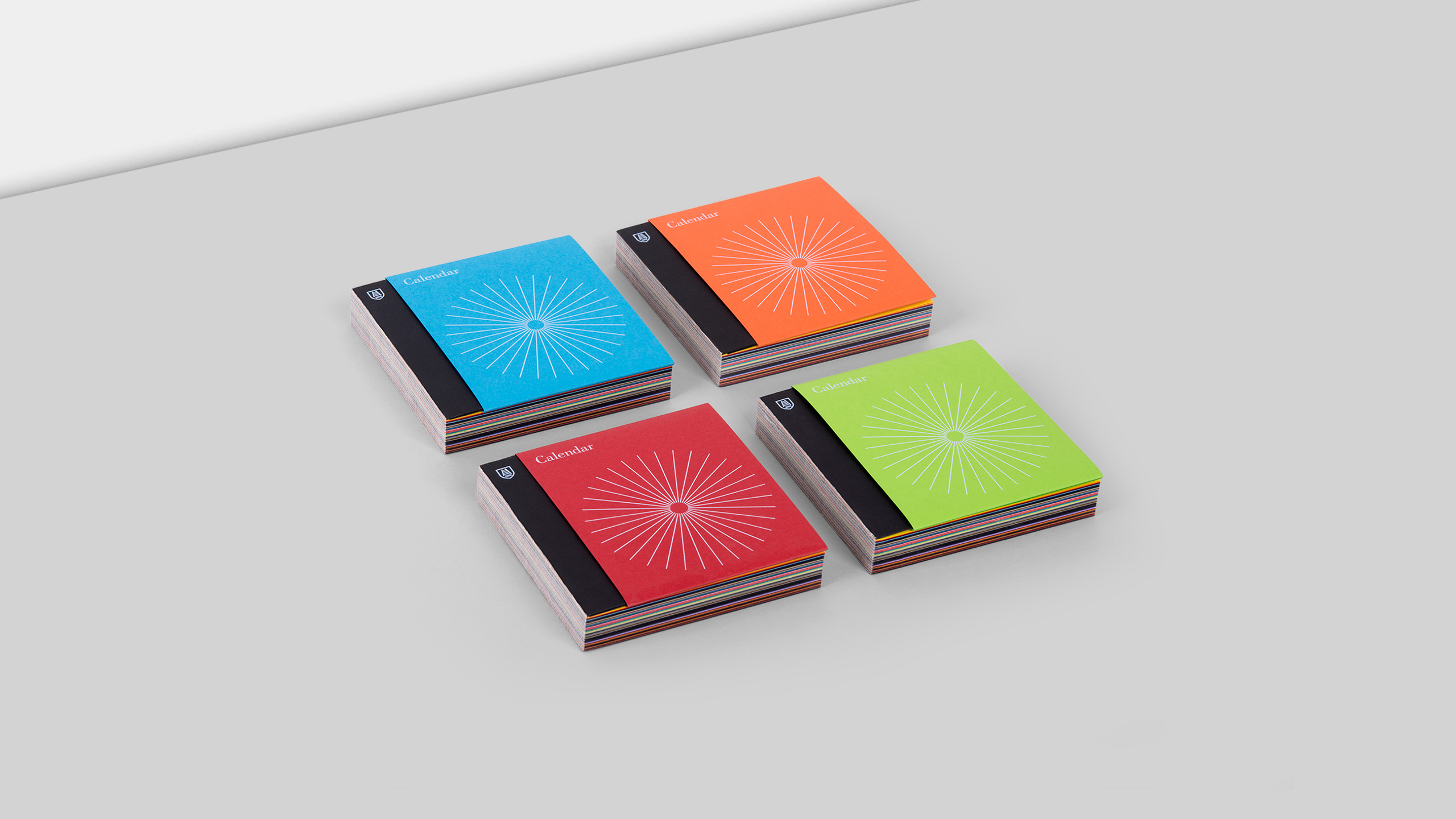 Promotional Desk Calendar Product Brand Corporate Creative Commercial Perpetual Designer Unusual Unique Luxury Format Date Marker Calendar Branding Agency Leeds DESIGN PROJECT