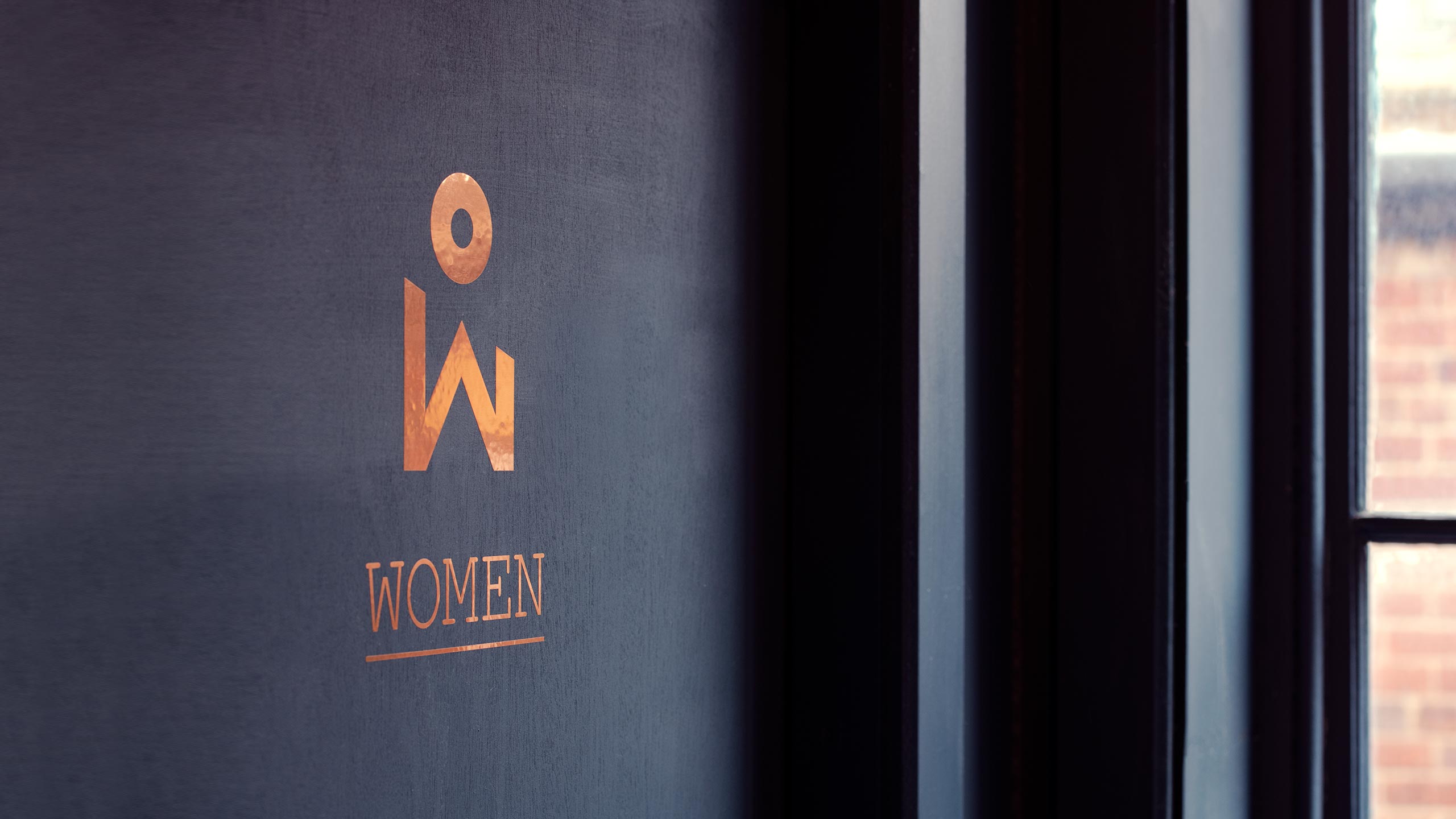 Fine Dining Restaurant Brand Identity Celebrity MasterChef Signage luxury Signage Premium Bespoke Male Female Toilet Icons Internal Door Leeds Branding Agency Creative Studio DESIGN PROJECT