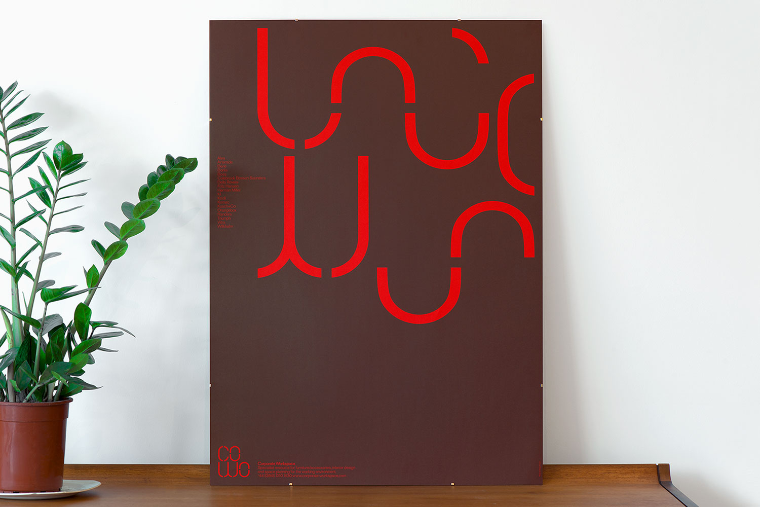 Promotional Poster Marketing Event Creative Bespoke Corporate Branded Architecture Designers Design Led Showroom Identity Monogram Symbol Brand Guidelines Creative Marketing Branding Agency Consultant DESIGN PROJECT Leeds Yorkshire