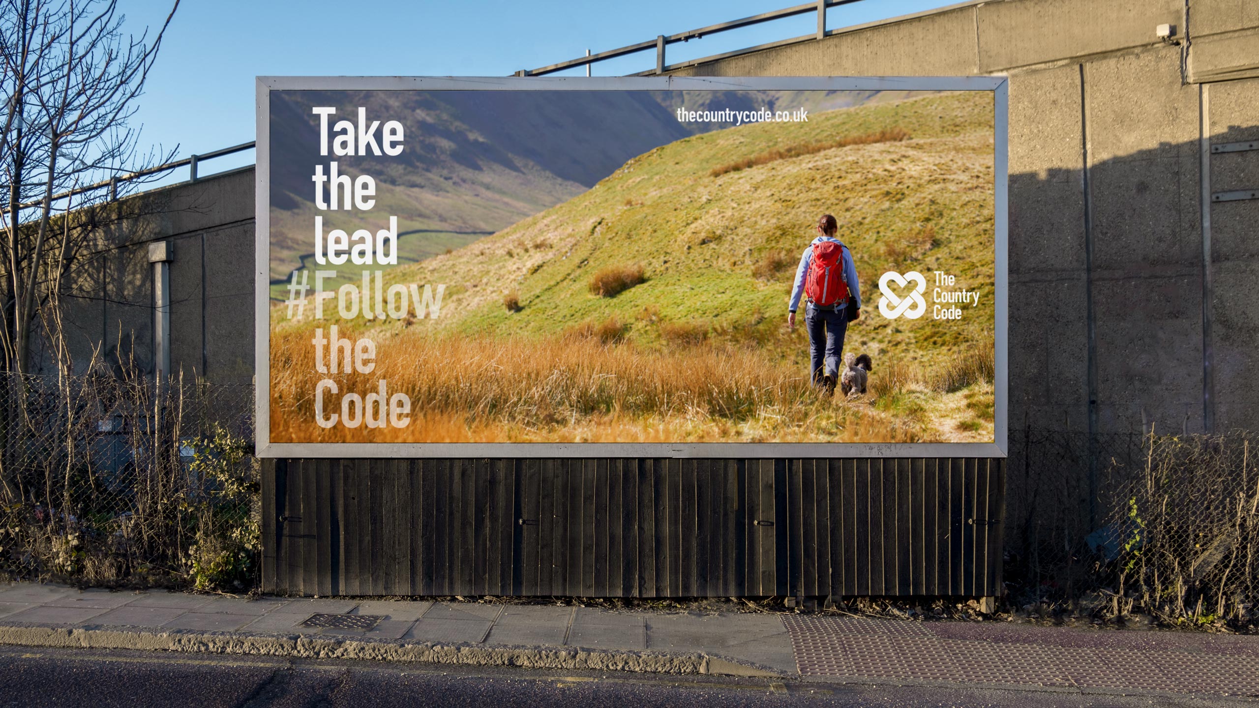 Advert Advertising Billboard Poster National Environmental Identity Rebrand Countryside Code Brand Rethink For Good Photography Natural Nature Park Land Estate Green Outdoor Marketing Campaign Positioning Inspiring Inspirational Social Public Awareness Conserve Advisory Leeds Branding Agency DESIGN PROJECT