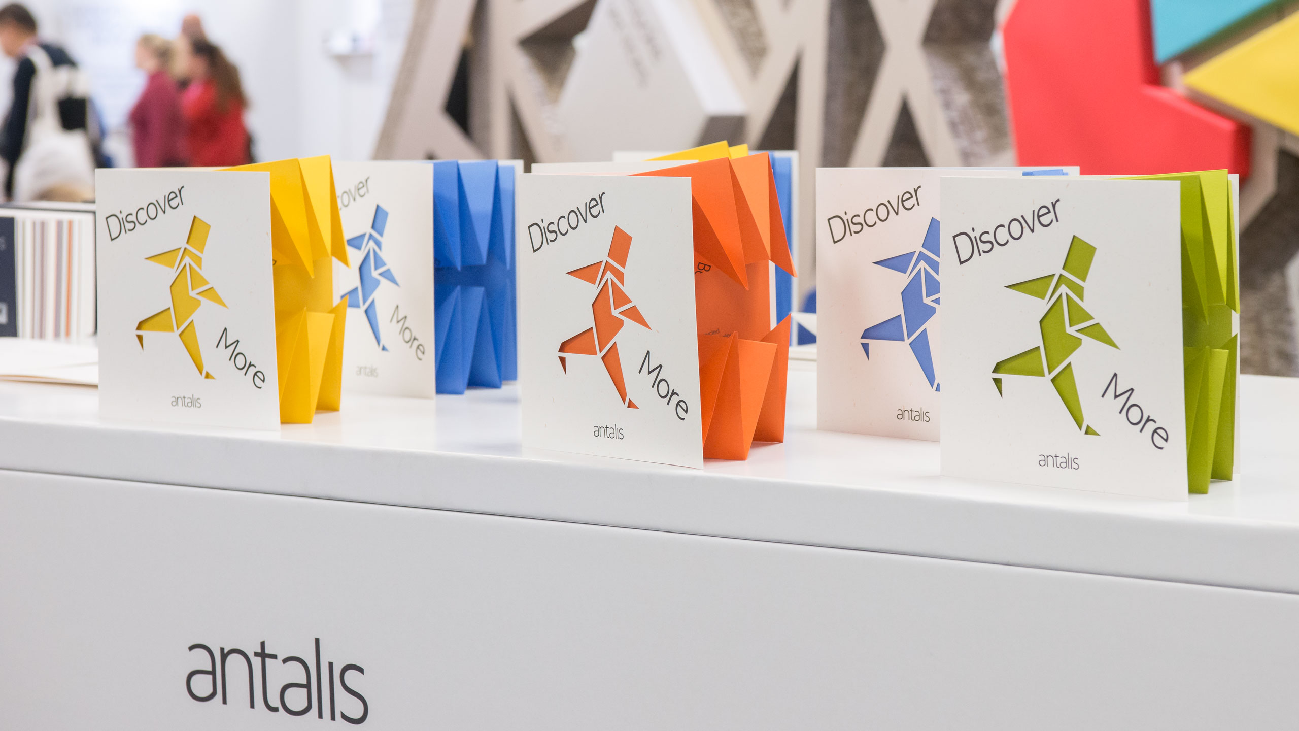 Laser Cut Exhibition Promotional Marketing Special Event Creative Recycled Environmental Sustainable Responsible Print Custom Hand Folded Fine Paper Materials Specification Identity Brand Branding Logo Development Strategy Experiential Luxury Bespoke Character Antalis Yorkshire Leeds Branding Agency Studio DESIGN PROJECT