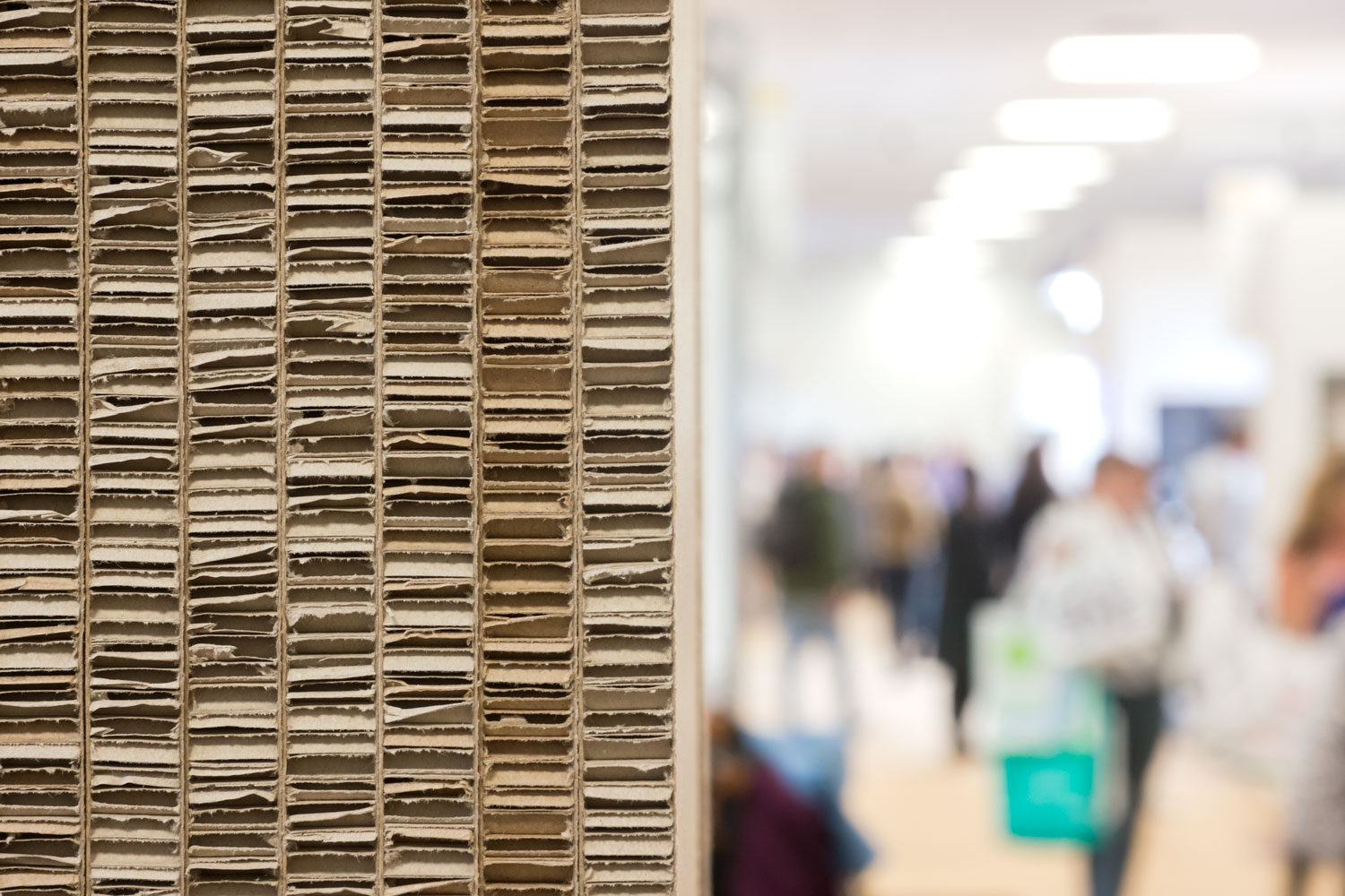 Exhibition Stand Trade Show Promotional Special Event Creative Recycled Environmental Sustainable Responsible Xanita Architectural Fine Paper Materials Specification Identity Brand Branding Logo Development Strategy Experiential Luxury Bespoke Character Antalis Yorkshire Leeds Branding Agency Studio 4 DESIGN PROJECT