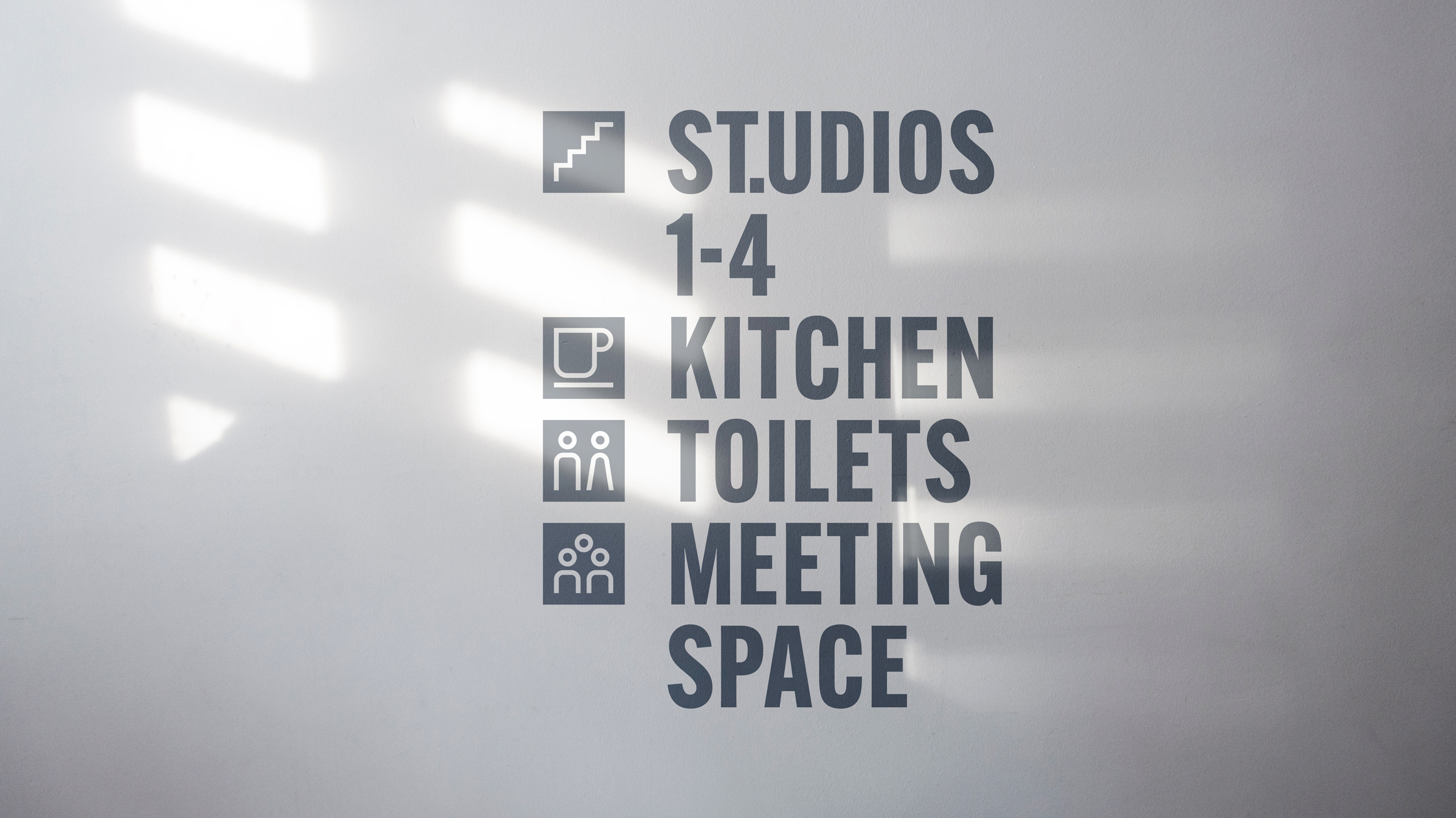 York Street Studios Signage Wayfinding Vinyl