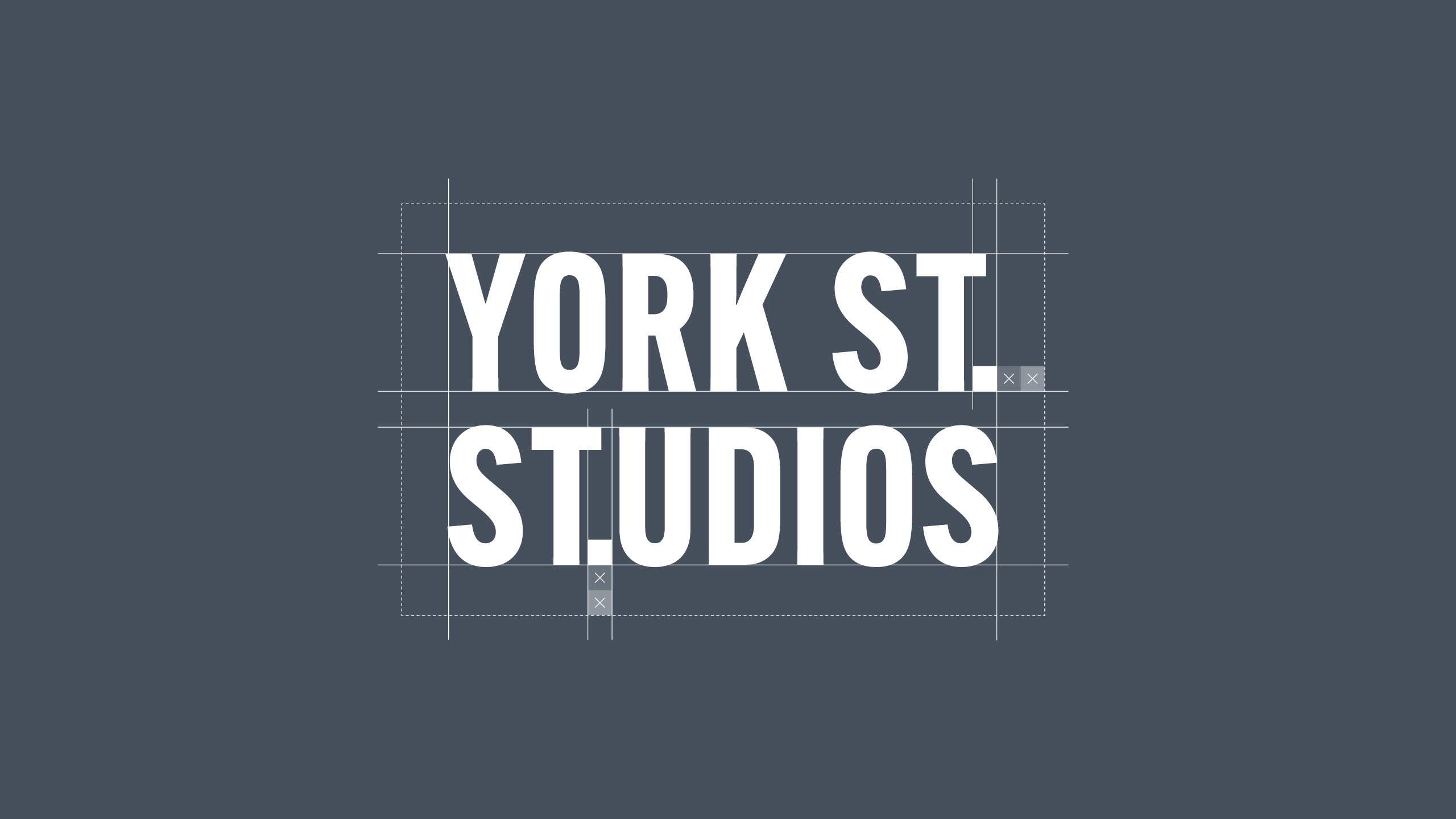 York Street Studios Logo Construction