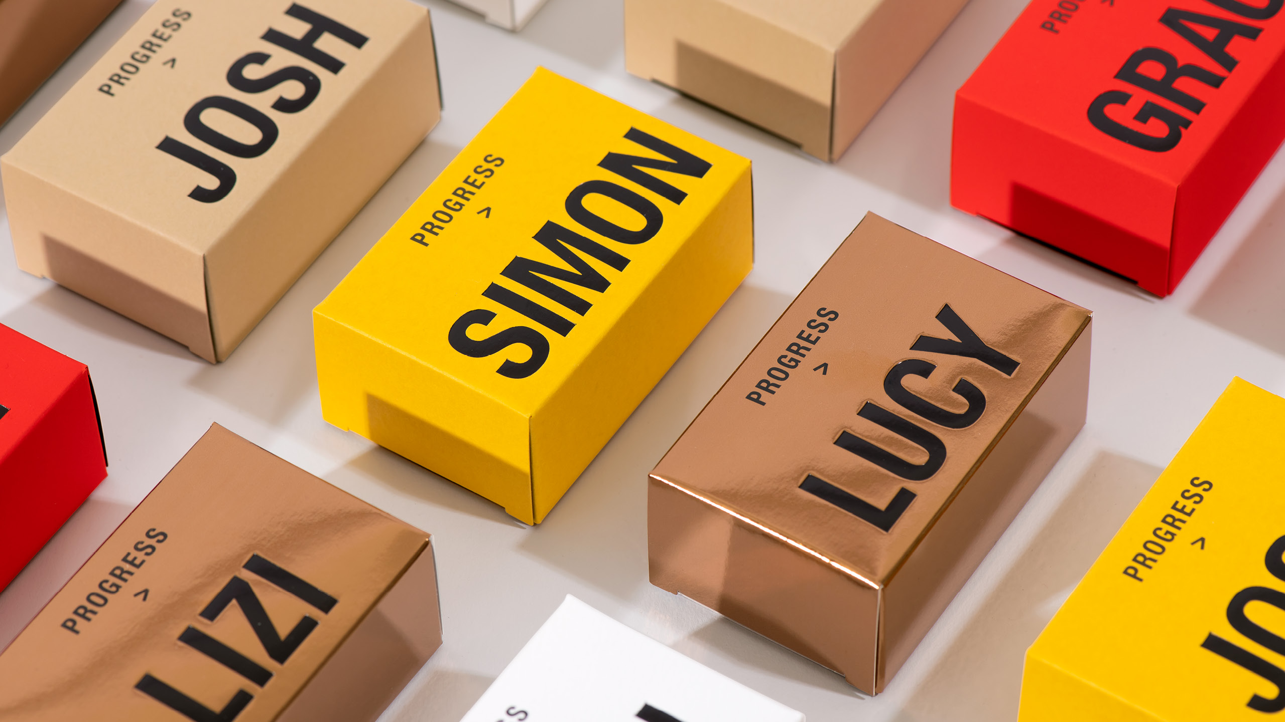 Creative business card design, luxury packaging collection and social media marketing campaign by Design Project 13