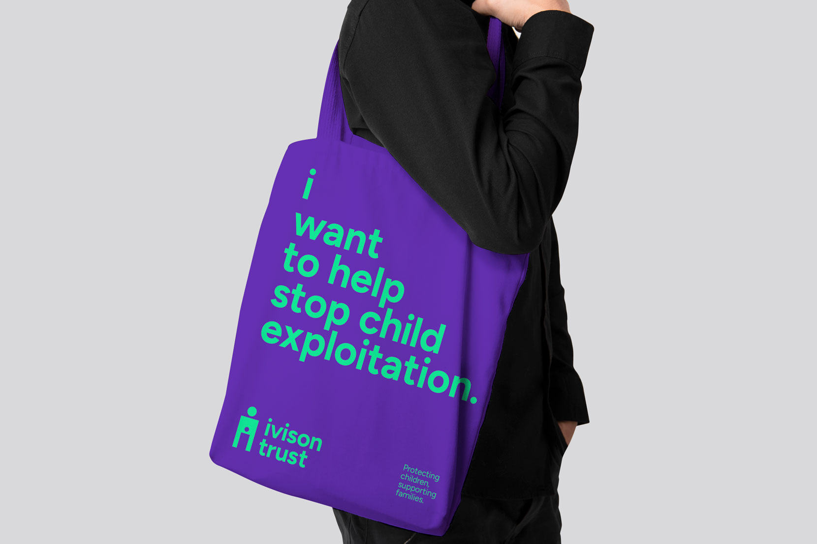 Ivison Trust Promotional Branded Tote Bag Canvas Bag 3