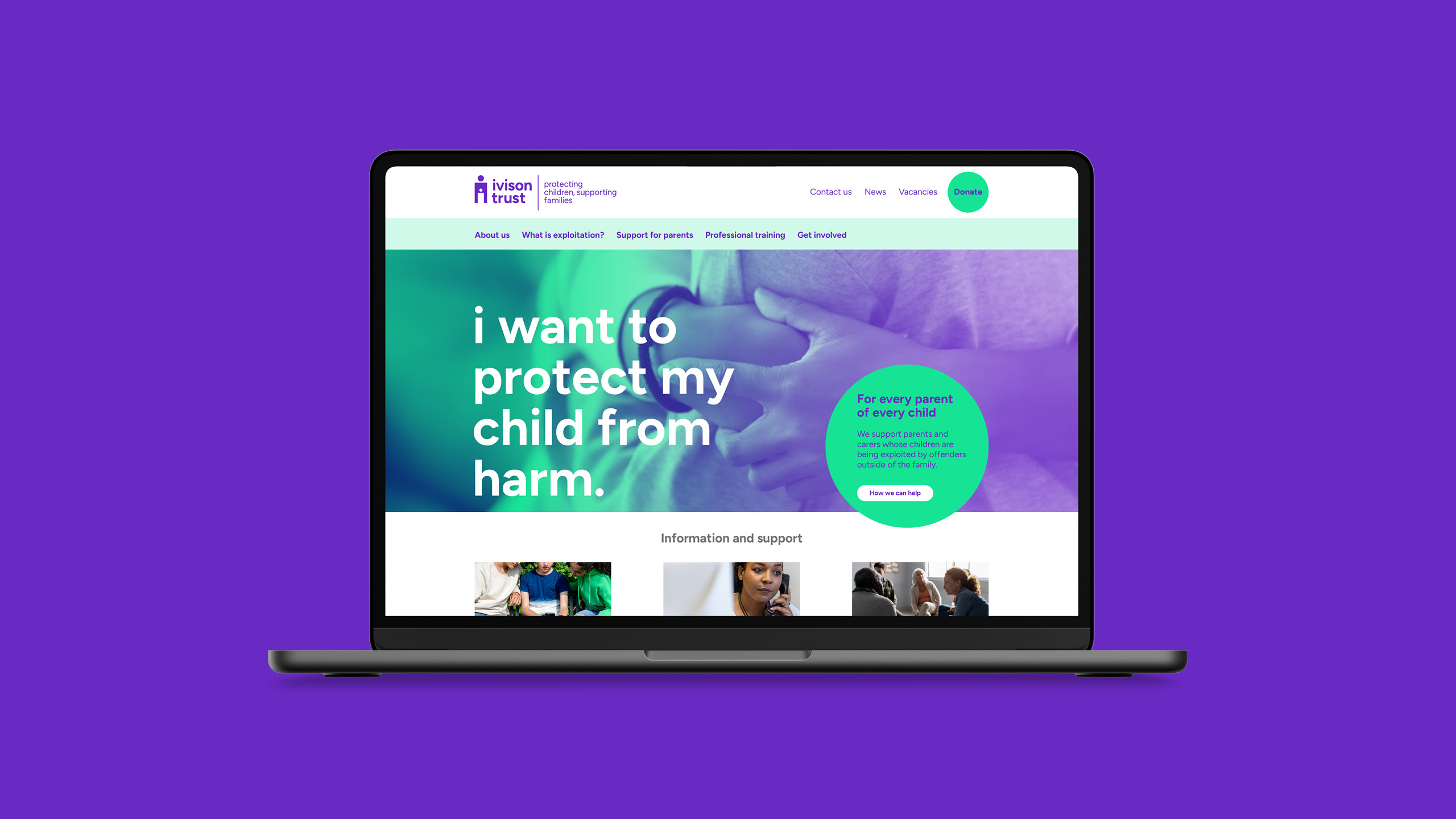 Digital agency, website design by Design Project