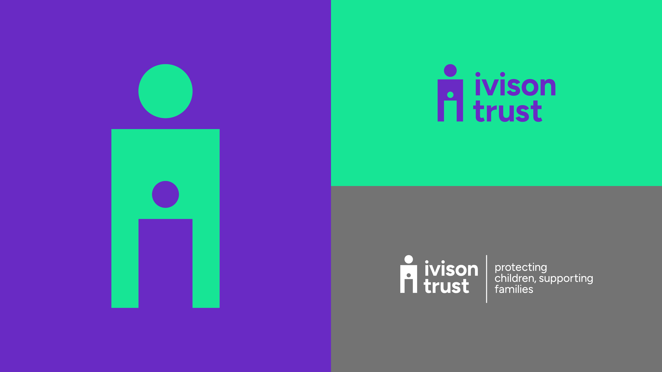 Brand identity design, brand naming, brand positioning and logo design for a national children's charity by Design Project