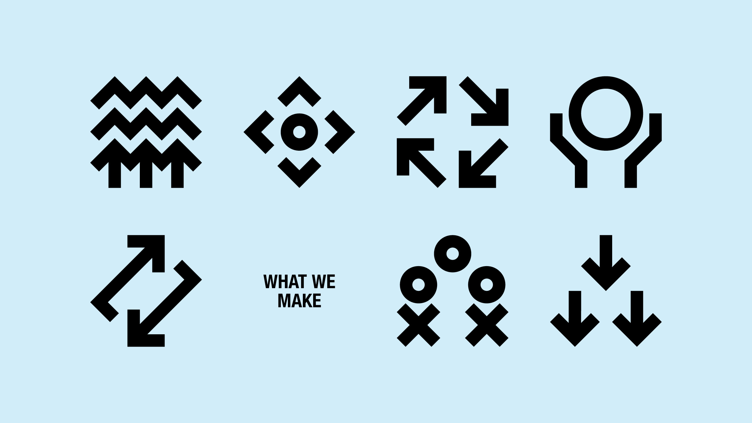 Custom branding icons and ux design Leeds by Design Project