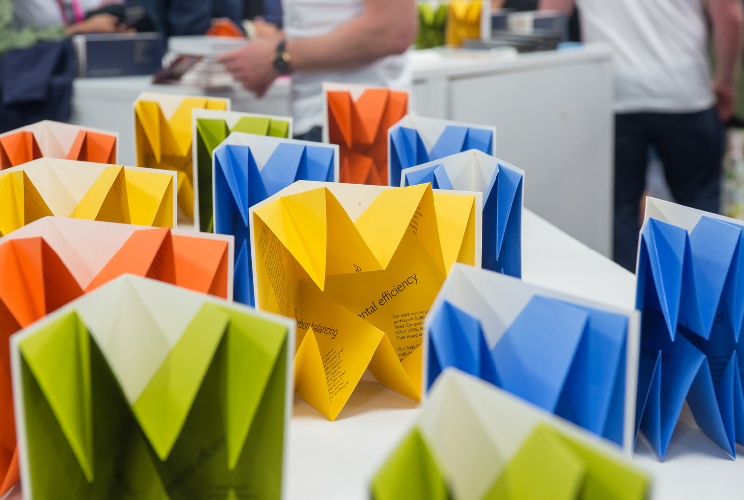 Promotional leaflet design with laser-cut paper cover and pop-up inner by Design Project