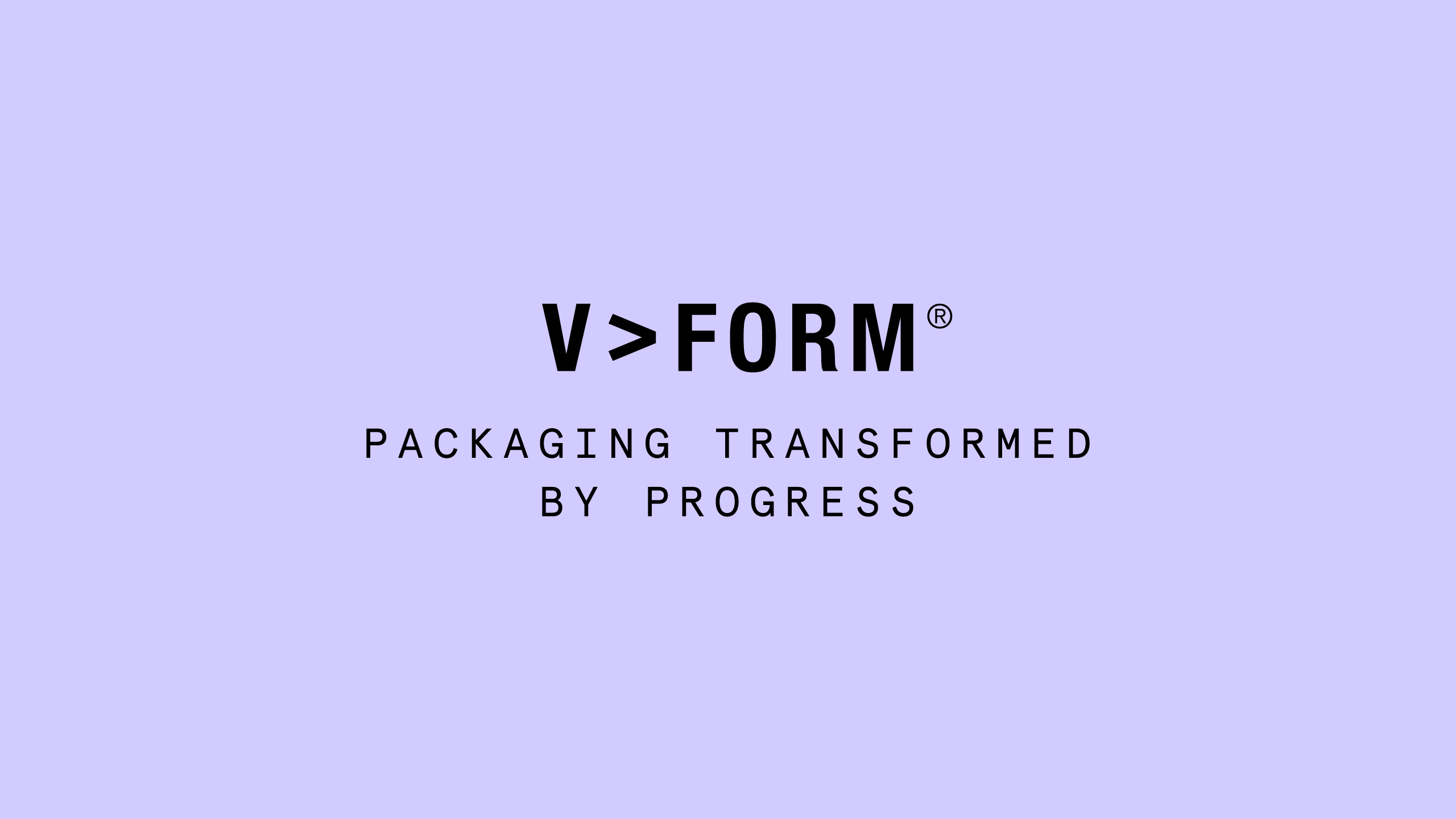 V_FORM, brand naming creation, brand identity design and brand positioning for Progress Packaging by Design Project